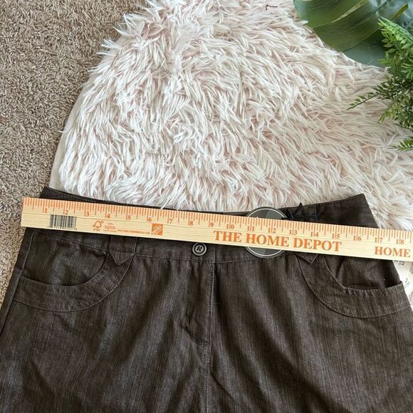 Cato NWT Petites Brown Stretch Shape Enhancing Classic Pants Sz 12 P $22 - Picture 6 of 10